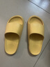 朴西香蕉船凉拖鞋女士浴室不易滑居家室内四季情侣拖鞋男 浅粉 37-38 实拍图