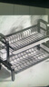 京严厨房置物架碗架沥水碗盘碟架台面碗筷收纳柜盒加厚材质用具大全 实拍图
