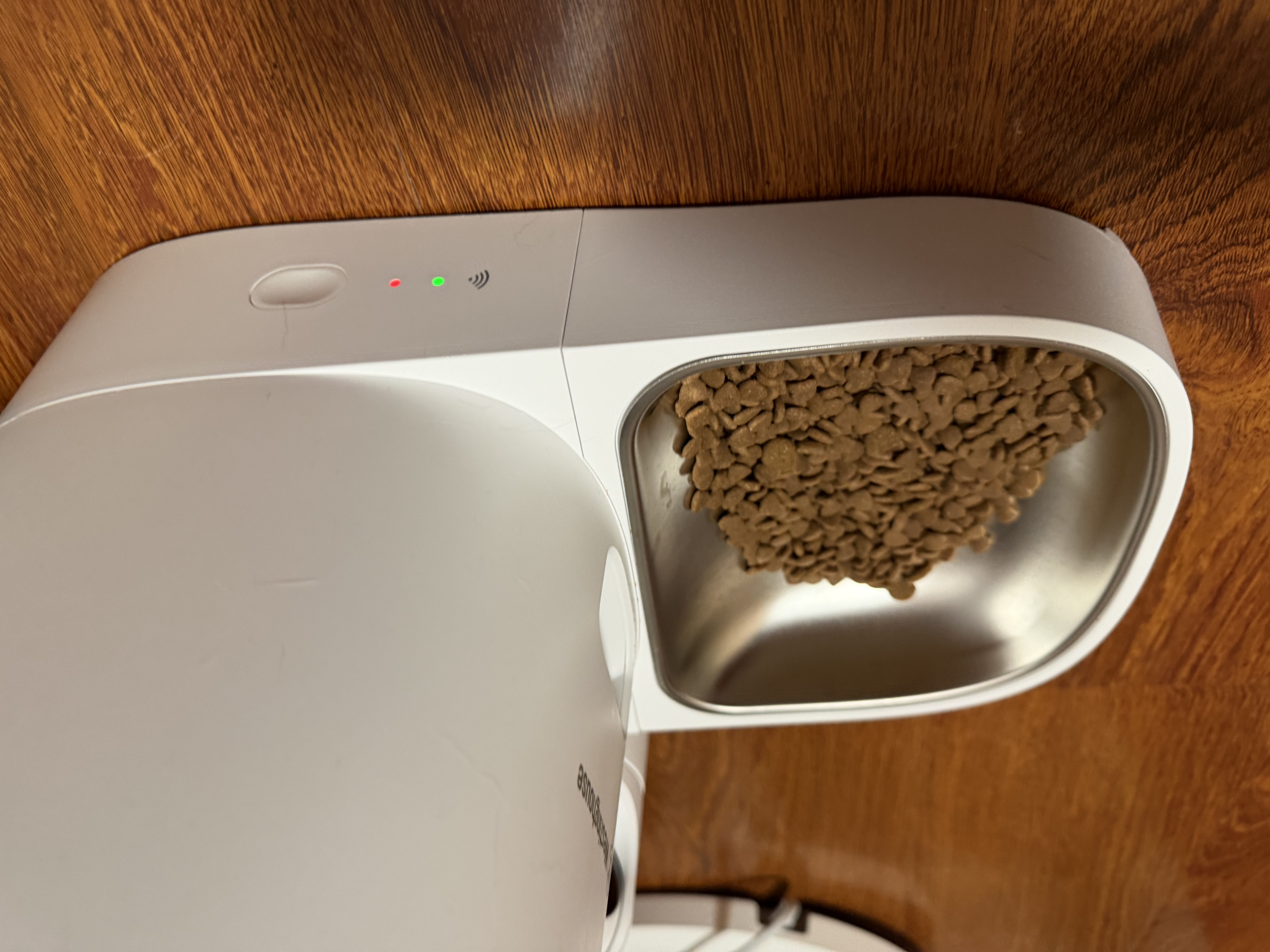 西屋宠物自动喂食器智能猫粮碗可视版投食机定时定量视频监控 宠物喂食器 实拍图