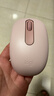 罗技（Logitech）M196 无线蓝牙鼠标 办公鼠标 笔记本商务办公家用 小巧便携 对称手型 玫瑰粉 实拍图