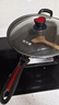 炊大皇炒锅不粘锅少油烟平底锅多用煎炒锅电磁炉通用健康 34cm 实拍图