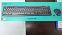 罗技（Logitech）MK275 键鼠套装 无线键鼠套装 办公键鼠套装 全尺寸 商务键鼠套装 带无线2.4G接收器 黑蓝色 实拍图