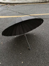 爱上雨24骨长柄雨伞男士大号自动暴雨专用伞加固结实抗风定制直杆大伞男 全纤维中棒-加大-24骨经典黑 实拍图