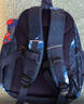 智多宝新款书包小学生男孩大容量1-3-4-6年级男童减压减负儿童双肩背包 小号黑蓝色+（笔盒+手表+挂饰） 实拍图