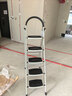 奥鹏梯子家用折叠五步梯室内登高楼梯单侧人字梯扶梯爬梯工程梯 实拍图