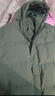 京东京造羽绒服男鸭绒加厚防寒装面包服防泼水冬季外套短款橄榄绿3XL 实拍图