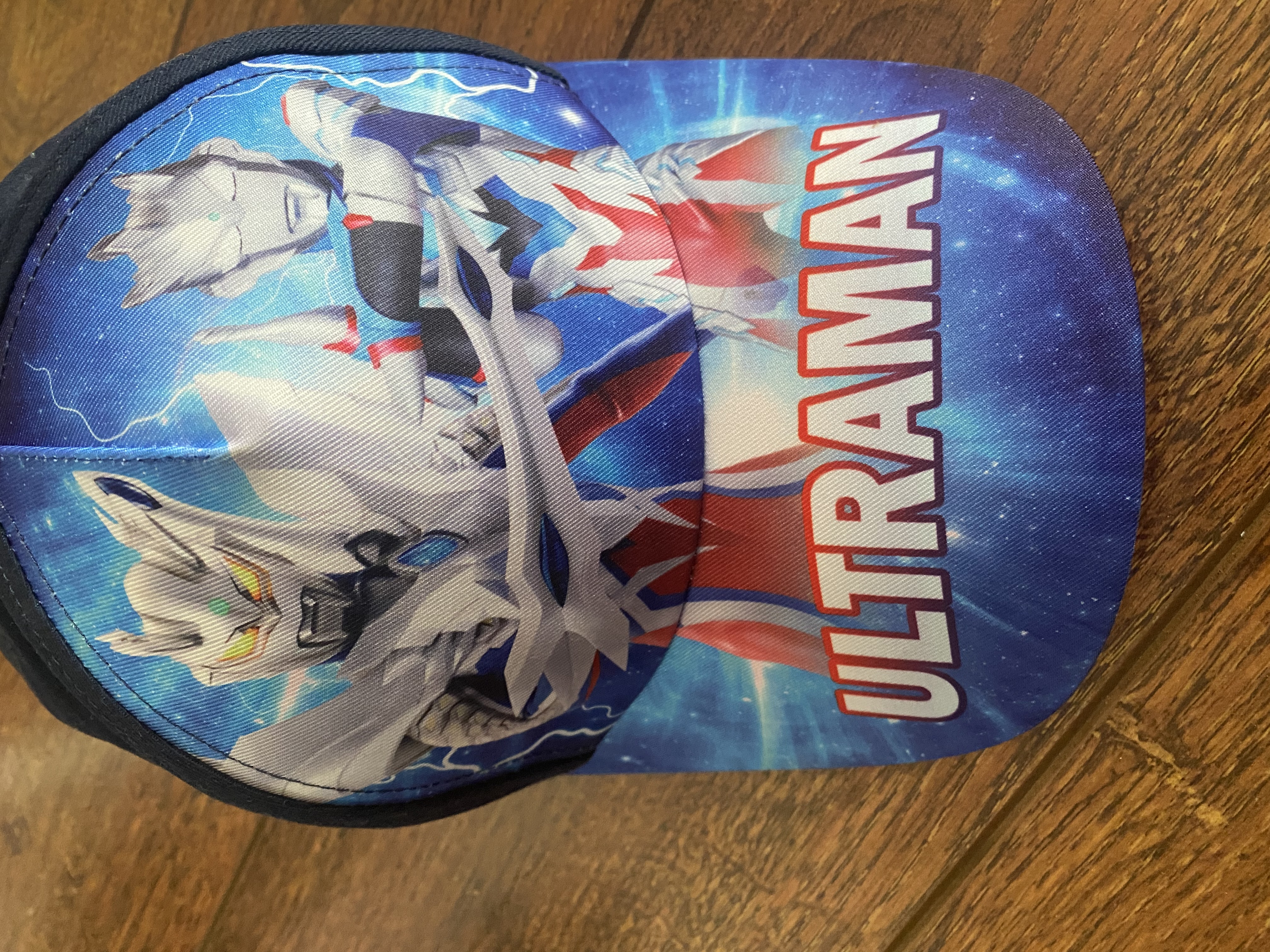 ULTRAMAN奥特曼儿童棒球帽春秋防晒鸭舌帽男孩遮阳帽子AHM60060藏青 54cm 实拍图