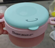 babycare儿童餐具辅食碗保温碗宝宝吃饭工具新生婴儿礼盒送礼5件套粉PPSU 实拍图