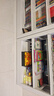 昭简钢制书架书柜落地置物储物架家用图书馆收纳架子 1.0米宽主架【珍珠白 店长推荐】 六层2.0m高 实拍图