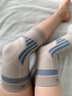 TEEIS德国护膝保暖关节炎半月板损伤男女士夏季薄款运动专业防护老寒腿 蚕丝透气防滑护膝 均码丨80-180斤通用 丨两只装 实拍图
