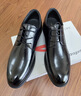 红蜻蜓真皮男鞋春夏商务皮鞋男士高级感德比正装大码鞋WTA73761黑色45 实拍图