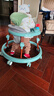 YEESOOM英式婴儿学步车防侧翻宝宝多功能儿童助步车6-18个月手推音乐玩具 3C认证26款（音乐版-智能锁七档）薄荷绿-速发 升级版 实拍图