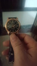 【网红爆款】商务腕表石英运动表休闲皮带男女手表 黑色 实拍图