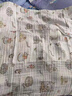 嫚熙（EMXEE）婴童纱布浴巾超柔棉春夏洗澡儿童专用 70*70cm 4层 实拍图