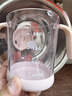 babycare三合一斜口吸管杯宝宝喝水牛奶学饮杯男女刻度儿童水杯-满杯300ml 实拍图