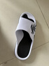 回力运动拖鞋男浴室内户外不易滑厚底凉拖鞋HL39391白黑色41-42码 实拍图
