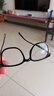 玉品堂防蓝光老花镜男日本进口高清TR老花眼镜女老光眼镜7403黑200度 实拍图