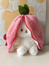 尚韵儿童情人节新年生日礼物女生草莓兔子玩偶娃娃毛绒玩具女孩公仔 实拍图