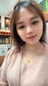 中国黄金（CHINA GOLD）莲花黄金吊坠女款足金好事莲莲项链挂坠七夕情人节礼物送女友妈妈 【今/次日达】福运莲莲吊坠【赠银镀金链】约0.3g 实拍图