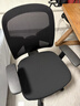 得力（deli）4900S 人体工学靠背办公椅/电脑椅/职员椅 可升降转椅舒棉坐垫 黑 实拍图