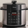 美的（Midea）电压力锅高压锅5L双内胆大容量家用全自动智能预约煲汤多功能电饭煲开盖煮一键排气 5L 【70kPa高压】双内胆 实拍图