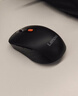 联想（Lenovo）无线蓝牙双模充电鼠标 蓝牙5.0/3.0 便携办公鼠标人体工学设计 Howard Mouse 2022充电版理性黑 实拍图