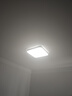 雷士（NVC）全光谱护眼吸顶灯卧室智能简约现代LED照明方灯白雪Y 实拍图