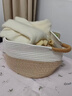 圆本床头衣柜棉线绳手工编织收纳筐杂物零食玩具储物篮衣服整理框家用 实拍图