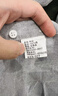 凡客诚品（VANCL）长袖衬衫男全棉领尖扣牛津纺商务休闲经典舒适衬衫 灰色 XL 实拍图