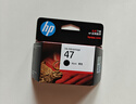 惠普（HP）47原装大印量黑色墨盒 适用hp 4825/4826打印机 实拍图