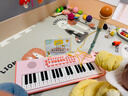 鑫思特（XST）37键多功能电子琴儿童玩具加大号钢琴可弹可唱初学者女孩生日礼物 实拍图
