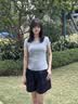 蕉内【刘浩存同款】凉皮501Cool短袖女士莫代尔新款冰丝夏季洋气t恤 【U领】中麻灰 XL 实拍图