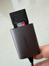 绿联Type-C3.0读卡器 SD/TF双卡同读 适用USB-C电脑平板手机/苹果17/16/相机 兼容UHS-I/II卡 0.15m线 实拍图
