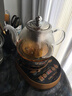 金灶（KAMJOVE）煮茶器喷淋式全自动煮茶壶 玻璃养生烧水壶蒸煮一体恒温电热水壶 A-99 0.8L 700W 实拍图