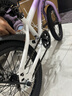 凤凰（Phoenix）儿童自行车脚踏车自行车3-8-12-18岁童车双碟刹带辅助轮16寸紫色 实拍图