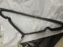 宣室堂衣架 加粗无痕晾衣架 阳台衣服架子 衣挂防滑衣撑 黑色40g-【10支】 实拍图