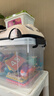 禧天龙塑料透明整理箱衣物收纳箱玩具储物箱 外体积30L 41.6*30*24.5cm 实拍图