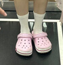CROCS卡骆驰贝雅卡骆班洞洞鞋轻便耐磨拖鞋一脚蹬休闲鞋|205089 芭蕾粉/糖果粉-6TG 39 (240mm) 实拍图