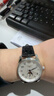 浪琴（LONGINES）时尚系列 男士牛皮革表带+精钢镀铑表扣L682122618 实拍图