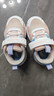 乔丹女婴童运动鞋儿童春秋季密网跑步鞋幼童鞋子 海贝粉/飘渺蓝26 实拍图