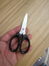 得力（deli）【热门商品】120mm小号家用小剪刀 办公剪刀小巧轻便 TJ120黑色1把装 实拍图