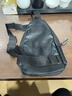 男士胸包户外运动小挎包休闲时尚牛津布单肩斜挎包男包胸前小背包 黑色BJ506-1 实拍图