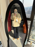 付智恩 梦想家 立领休闲进口皮毛一体长/中长款复古连帽皮草外套 亮浅驼-短款 S 实拍图