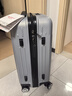 梵地亚行李箱男小型拉杆箱女旅行箱可登机箱包密码箱皮箱子20英寸银色 实拍图