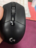 罗技（G）304 LIGHTSPEED无线鼠标 游戏鼠标 轻质便携 鼠标宏 绝地求生FPS英雄联盟吃鸡 生日礼物 黑色 实拍图