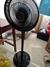 澳柯玛（AUCMA）电风扇交流定频家用风扇大风量落地风扇台地易安装遥控轻音节能对流循环风扇 星空黑 FS-35D909(Y) 实拍图