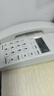 飞利浦(PHILIPS）电话机座机 固定电话 办公家用 免提通话 免电池 来电显示 CORD040白色  实拍图