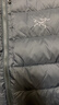 ARC'TERYX始祖鸟 THORIUM JACKET 保暖 男子 羽绒夹克 BLACK/黑色 XL 实拍图