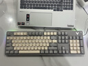 雷柏（Rapoo）V500PRO米灰升级款 104键有线背光机械键盘 PBT双色键帽电脑办公游戏全键无冲可编程键盘 茶轴 实拍图