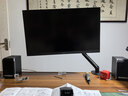 Brateck北弧 显示器支架 机械臂 电脑支架桌面夹式底座 屏幕升降增高架E350ez黑17-32吋 悬空托臂适配卓威 实拍图